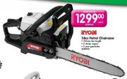 Ryobi 38cc Petrol Chainsaw-Each