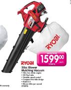 Ryobi 30cc Blower Mulching Vacuum-Each