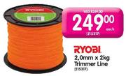 Ryobi 2.00mm x 2Kg Trimmer Line-Each