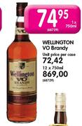 Wellington VO Brandy - 12 x 750ml