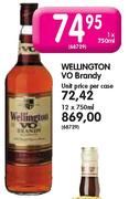 Wellington VO Brandy - 1 x 750ml