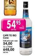 Cape To Rio Cane - 1 x 750ml