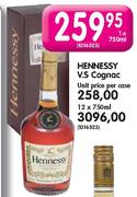 Hennessy V.S Cognac - 1 x 750ml