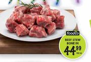 foodco Beef Stew Bone In-Per Kg