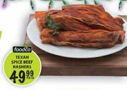 Foodco Texan Spice Beef Rashers-Per Kg