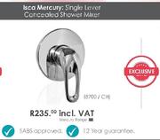 Isca Mercury Single Lever Concealed Shower Mixer