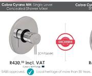 Cobra Cyrano MH Single Lever Concealed Shower Mixer (CY956MH)