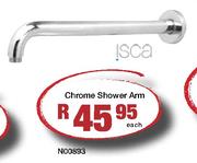Chrome Shower Arm-Each