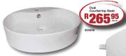 Oval Counter-Top Basin (S05836)-Each