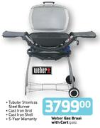 Weber Gas Braai Woth Cart-Q200