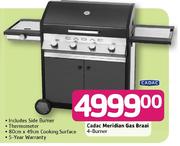 Cadac Meridian Gas Braai 4-Burner
