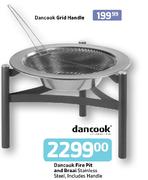 Dancook Fire Pit And Braai Stainless Steel