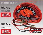 Auto Kraft Booster Cable-120Amp Each