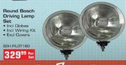 Round Bosch Driving Lamp Set