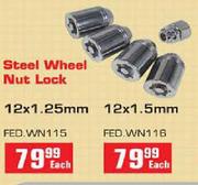 Steel Wheel Nut Lock-12x1.25mm Each