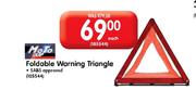 Moto Amp Foldable Warning Triangle-Each
