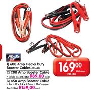 Moto 200 Amp Heavy Duty Booster Cable