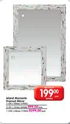 Island Moments Framed Mirror-1300x446mm Each
