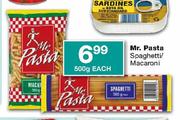 Mr. Pasta Spaghetti/Macroni - 500gm Each