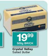 Crystal Valley Salted Butter - 500gm Brick