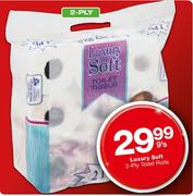 Luxury Soft 2-Ply Toilet Rolls-9's