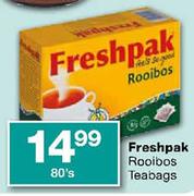 Freshpak Rooibos Teabags - 80's