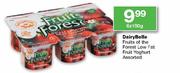 DairyBelle Fruits of the Forest Low Fat Fruit Yoghurt Assorted-6 x 100g