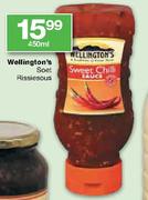 Wellington's Soet Rissiesous-450ml