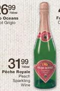Peche Royale Peach Sparkling Wine-750ml