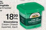 Simonsberg Cream Cheese-230gm