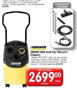 Karcher Wet And Dry Vacuum Cleaner (WD7.700P) - 1800W Each