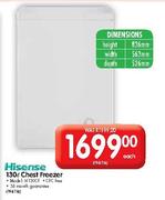 Hisense Chest Freezer (H130CF) - 130 Ltr Each