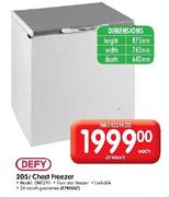 Defy Chest Freezer (DMF290) - 205 Ltr