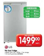 LG Bar Fridge (GR131SH) - 96 Ltr Each
