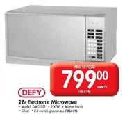 Defy Electronic Microwave (DMO351) - 28 Ltr Each