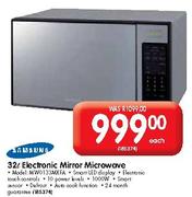Samsung Electronic Mirror Microwave (MWO133MXFA) - 32 Ltr Each