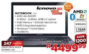 Lenovo Notebook(Z57)