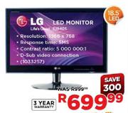LG LED Monitor-18.5"(E1940S)