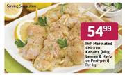 PnP Marinated Chicken Kebabs (BBQ, Lemon & Herb Or Peri-Peri)-Per Kg