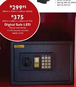 Digital Safe LED-200mm x 310mm x 200mm