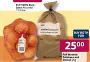 PnP Washed Potatoes And Onions-2kg 