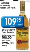Jose Cuervo Gold Tequila-12 x 750ml