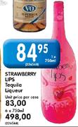 Strawberry Lips Tequila Liqueur-Per Case Each
