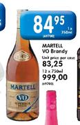 Martell VO Brandy-Per Case Each