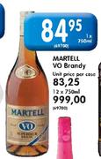 Martell VO Brandy-12 x 750ml