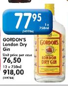 Gordon's London Dry Gin-1 x 750ml