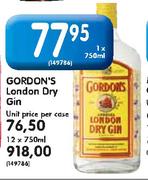 Gordon's London Dry Gin-Per Case Each