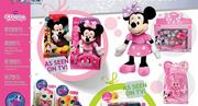 Minnie Mouse Bow-Tique 10"Minnie Shimmer Plush In Box-Each