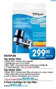 Instapure 2 Pack Cartridge For Tap Filter-Per Pack