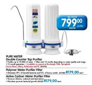 Pure Water Double Counter Top Purifier-Each